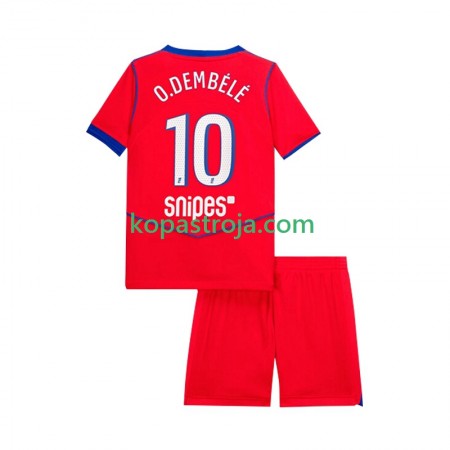 Billiga Fotbollströjor Paris Saint-Germain Ousmane Dembele 10 Barn Tredje tröja 2025/26 Kortärmad
